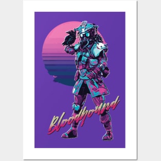 Bloodhound, Retro 80s Edition Posters and Art